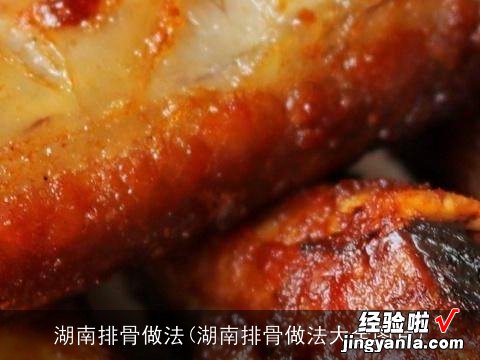 湖南排骨做法大全图片 湖南排骨做法