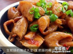 生肥肠的做法大全集 生肥肠的做法大全