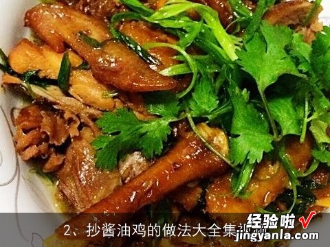 抄酱油鸡的做法大全集视频 抄酱油鸡的做法大全集