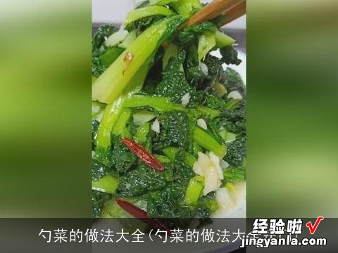 勺菜的做法大全窍门 勺菜的做法大全