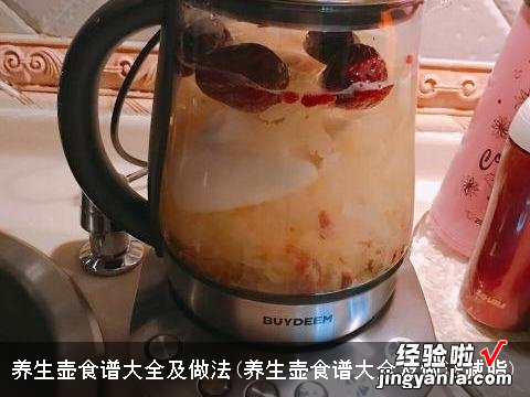 养生壶食谱大全及做法减脂 养生壶食谱大全及做法