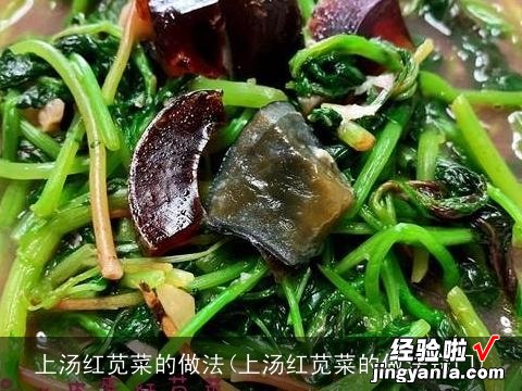 上汤红苋菜的做法窍门 上汤红苋菜的做法