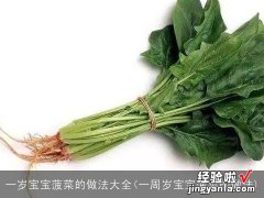 一周岁宝宝菠菜的做法 一岁宝宝菠菜的做法大全