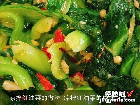 凉拌红油菜的做法大全 凉拌红油菜的做法