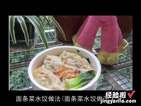 面条菜水饺做法大全 面条菜水饺做法