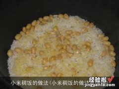 小米稠饭的做法电饭锅 小米稠饭的做法