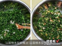 山苜楂水饺做法窍门 山苜楂水饺的做法