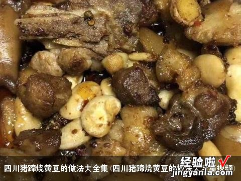 四川猪蹄烧黄豆的做法大全集视频 四川猪蹄烧黄豆的做法大全集