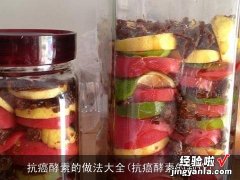 抗癌酵素的制作 抗癌酵素的做法大全