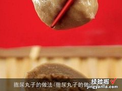 撒尿丸子的做法大全 撒尿丸子的做法