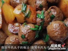 撒尿牛肉丸子的做法大全 撒尿牛肉丸子的做法