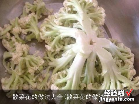 散菜花的做法大全集 散菜花的做法大全