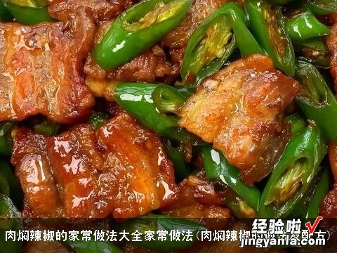 肉焖辣椒的做法及配方 肉焖辣椒的家常做法大全家常做法