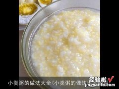 小类粥的做法大全图解 小类粥的做法大全