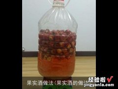 果实酒的做法 果实酒做法