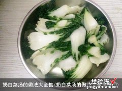 奶白菜汤的做法大全集窍门 奶白菜汤的做法大全集