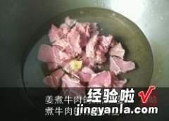 姜煮牛肉的做法大全 姜煮牛肉的做法