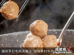 潮州手打牛肉丸做法视频 潮州手打牛肉丸做法