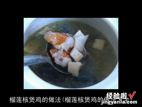 榴莲核煲鸡的做法大全 榴莲核煲鸡的做法