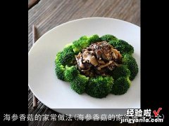 海参香菇的家常做法大全 海参香菇的家常做法