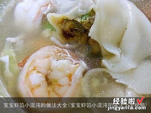 宝宝虾馅小混沌的做法大全视频 宝宝虾馅小混沌的做法大全