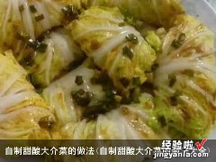 自制甜酸大介菜的做法大全 自制甜酸大介菜的做法