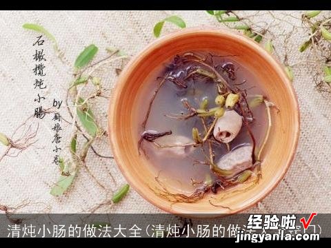 清炖小肠的做法大全窍门 清炖小肠的做法大全