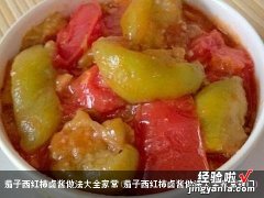 茄子西红柿卤酱做法大全家常窍门 茄子西红柿卤酱做法大全家常