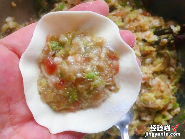 吃白菜的季节到了,教你秘制白菜饺子馅,鲜嫩多汁,一次3盘不够