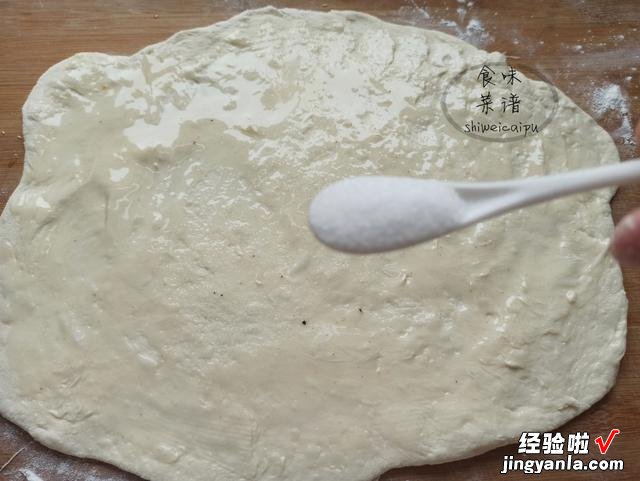 孩子想吃葱花饼了，教你特色做法，不活面不揉面，暄软咸香又好吃