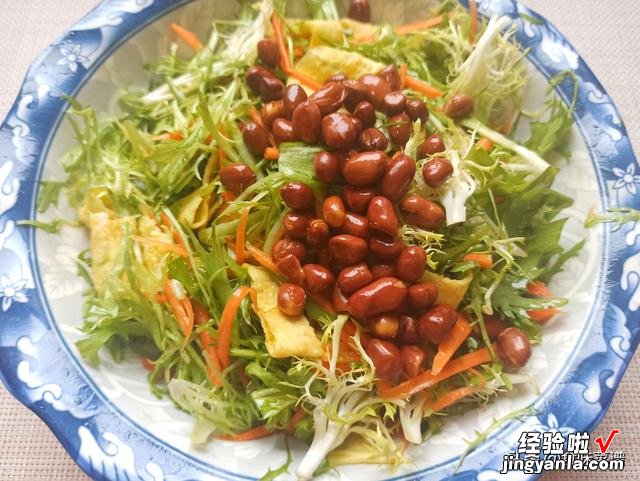 饭店凉拌苦菊为啥好吃?调对料汁才是关键,清热去火,爽口又开胃
