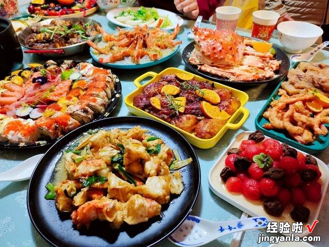 6家年夜饭大比拼，有热有凉荤素搭配，色香味美，有你家丰盛吗？