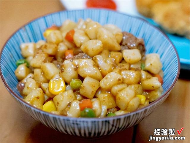 北京人爱吃的“炒疙瘩”,入口劲道又绵软,越嚼越香,一遍就学会