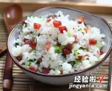 家常腊肠炒饭