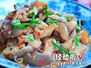 剁椒平菇炒肉丝