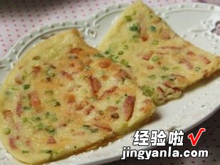 香葱培根蛋饼