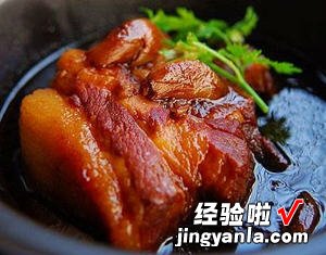 蒜子酱油卤肉