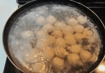 红烧山药鸡肉丸