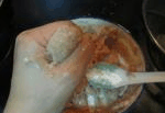 红烧山药鸡肉丸
