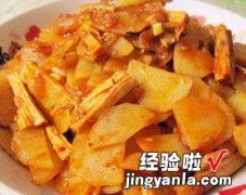 牛筋炒土豆片