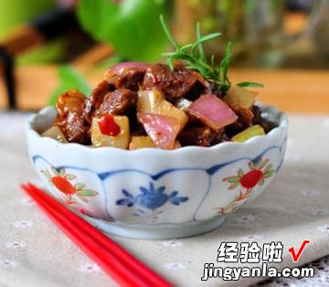 榨菜牛肉丁