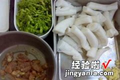 夜兰花肉片炒粉卷