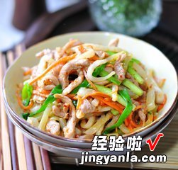 榨菜炒肉丝