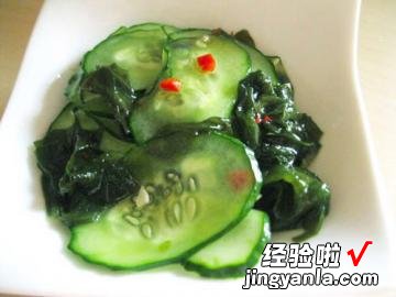 裙带菜拌黄瓜