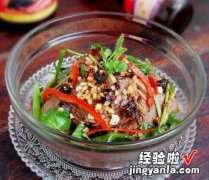 辣酱拌牛肉