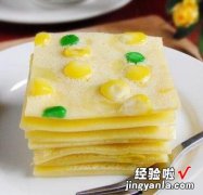 鸡蛋玉米豌豆饼