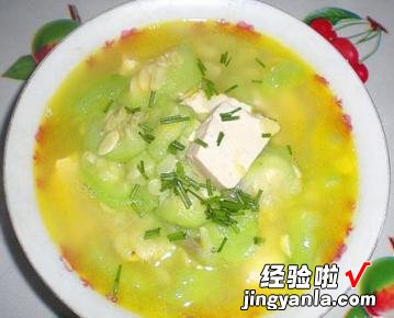 豆腐丝瓜汤