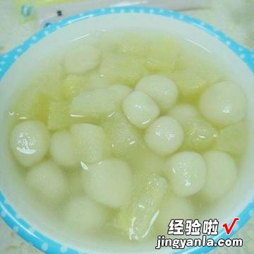 冰糖梨汁汤圆