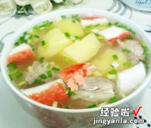 蟹柳土豆排骨汤