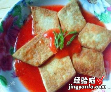 茄汁煎豆腐